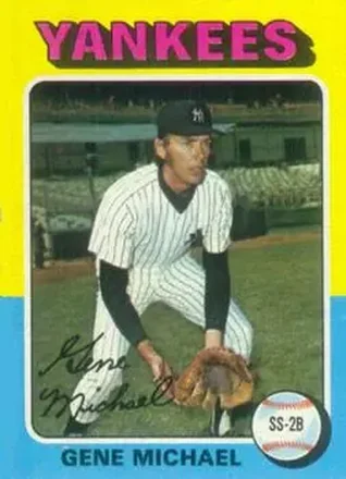 1975 Topps #608 - Gene Michael - New York Yankees