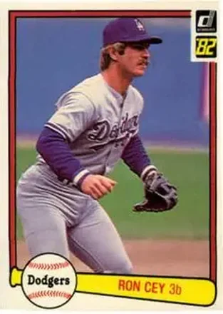 1982 Donruss #210 - Ron Cey - Los Angeles Dodgers