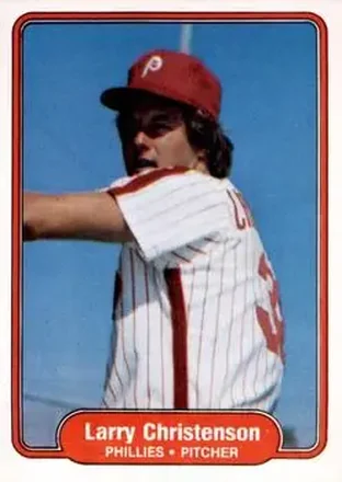 1982 Fleer #244 - Larry Christenson - Philadelphia Phillies 1982 Fleer #244 - Larry Christenson - Philadelphia Phillies