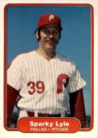 1982 Fleer #247 - Sparky Lyle - Philadelphia Phillies 1982 Fleer #247 - Sparky Lyle - Philadelphia Phillies