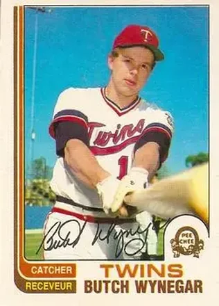 1982 O-Pee-Chee #222 - Butch Wynegar - Minnesota Twins