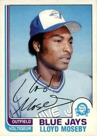 1982 O-Pee-Chee #223 - Lloyd Moseby - Toronto Blue Jays 1982 O-Pee-Chee #223 - Lloyd Moseby - Toronto Blue Jays
