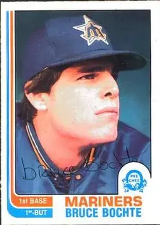 1982 O-Pee-Chee #224 - Bruce Bochte - Seattle Mariners