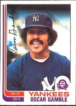 1982 O-Pee-Chee #229 - Oscar Gamble - New York Yankees 1982 O-Pee-Chee #229 - Oscar Gamble - New York Yankees