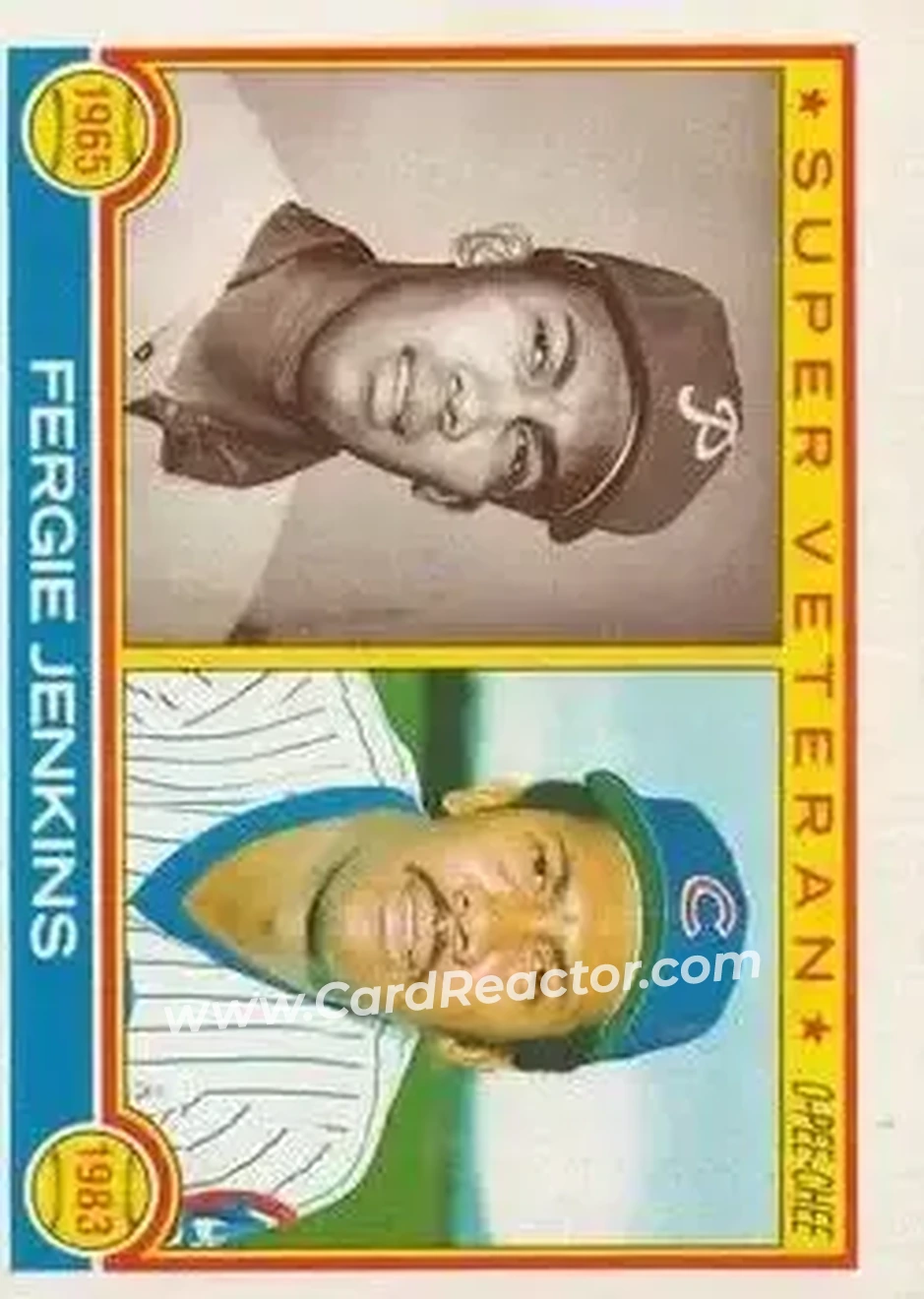 1983 O-Pee-Chee #231 - Ferguson Jenkins - Front 1983 O-Pee-Chee #231 - Ferguson Jenkins - Front