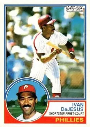 1983 O-Pee-Chee #233 - Ivan DeJesus - Philadelphia Phillies 1983 O-Pee-Chee #233 - Ivan DeJesus - Philadelphia Phillies