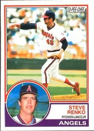 1983 O-Pee-Chee #236 - Steve Renko - California Angels 1983 O-Pee-Chee #236 - Steve Renko - California Angels