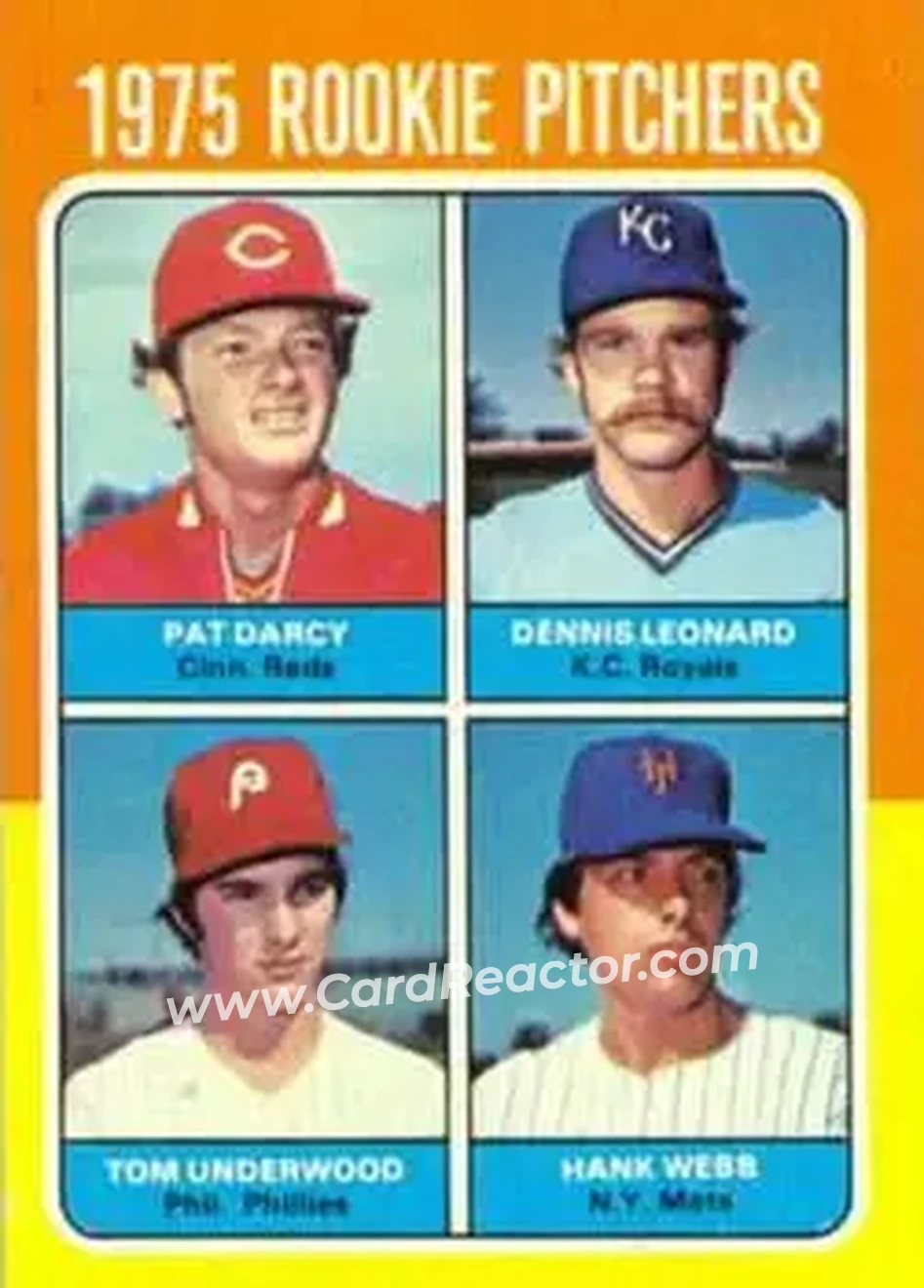 1975 Topps #615 - Card #615 - Front 1975 Topps #615 - Card #615 - Front