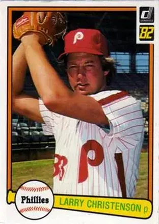 1982 Donruss #219 - Larry Christenson - Philadelphia Phillies 1982 Donruss #219 - Larry Christenson - Philadelphia Phillies