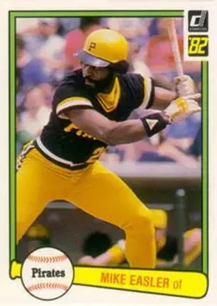1982 Donruss #221 - Mike Easler - Pittsburgh Pirates