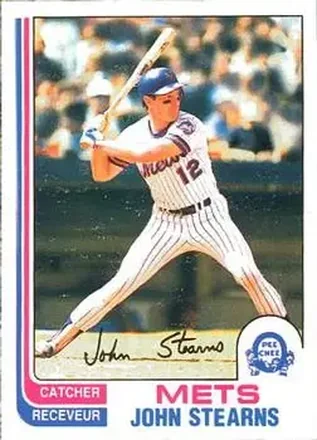 1982 O-Pee-Chee #232 - John Stearns - New York Mets 1982 O-Pee-Chee #232 - John Stearns - New York Mets