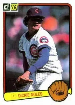1983 Donruss feature card
