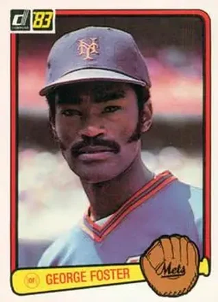 1983 Donruss #427 - George Foster - New York Mets