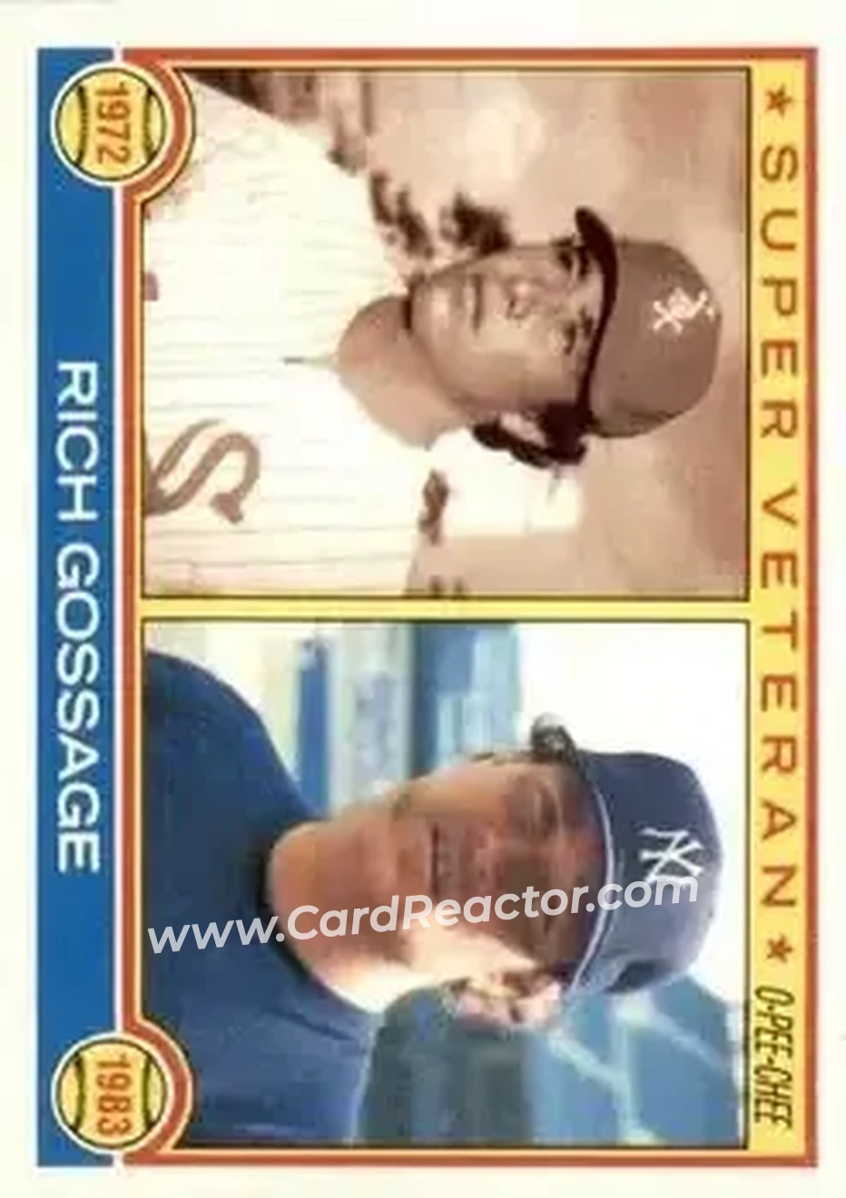 1983 O-Pee-Chee #241 - Rich Gossage - Front 1983 O-Pee-Chee #241 - Rich Gossage - Front