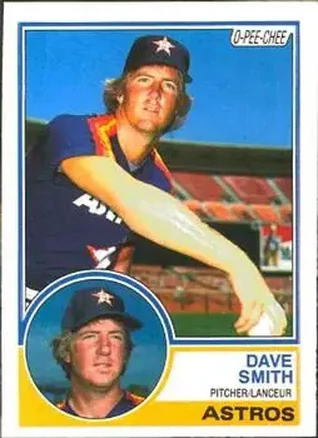 1983 O-Pee-Chee #247 - Dave Smith - Houston Astros