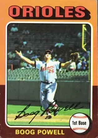 1975 Topps #625 - John Powell - Baltimore Orioles 1975 Topps #625 - John Powell - Baltimore Orioles