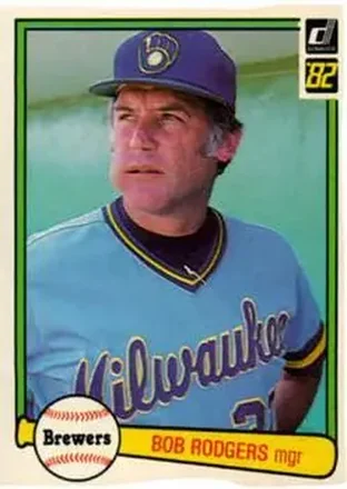 1982 Donruss #232 - Bob Rodgers - Milwaukee Brewers