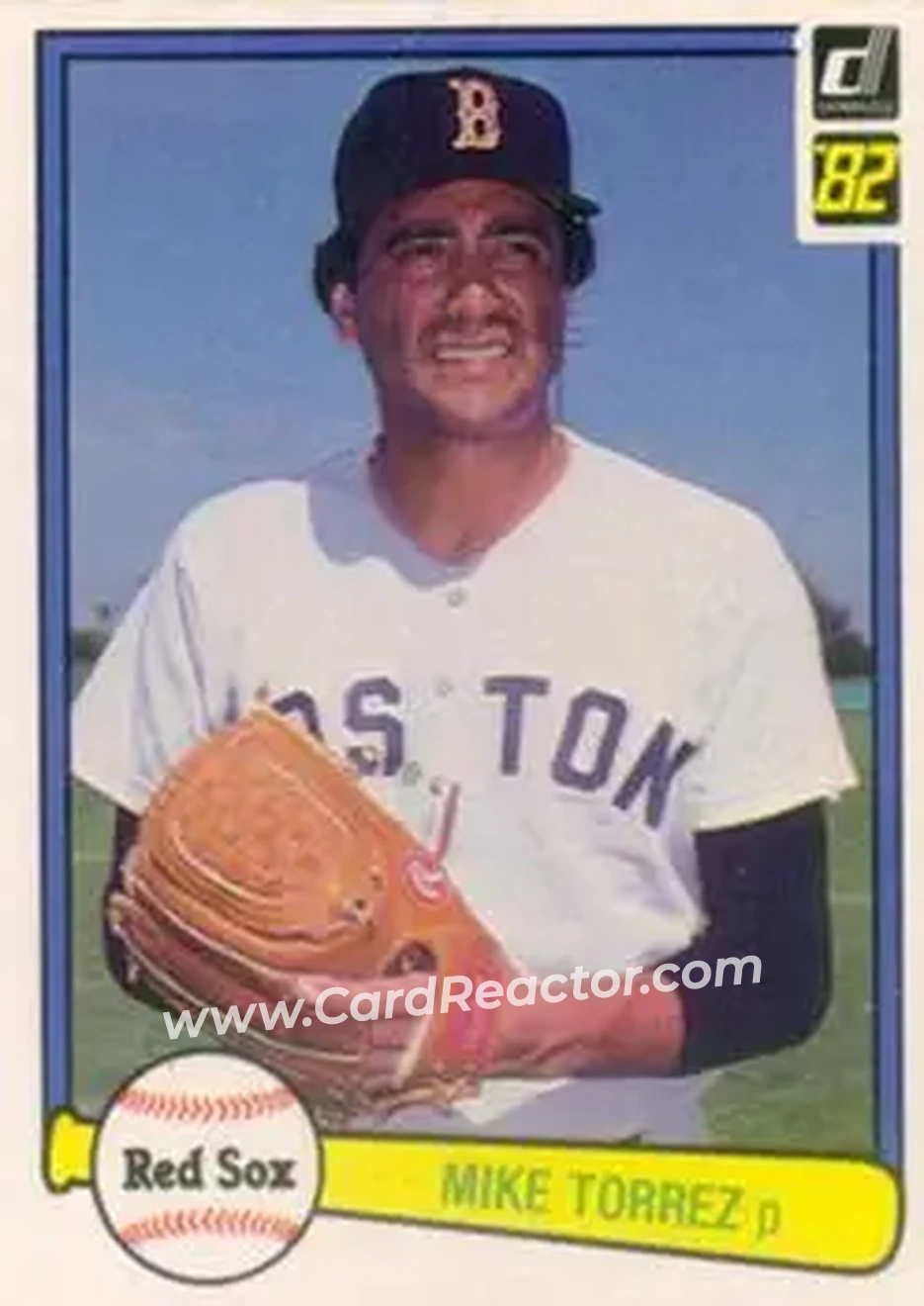 1982 Donruss #235 - Mike Torrez - Boston Red Sox - Front