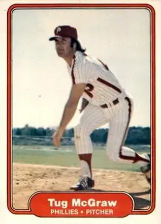 1982 Fleer #251 - Tug McGraw - Philadelphia Phillies