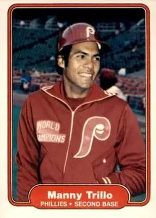 1982 Fleer #260 - Manny Trillo - Philadelphia Phillies