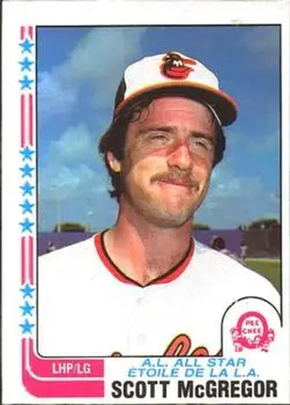 1982 O-Pee-Chee #246 - Scott McGregor - Baltimore Orioles - Front