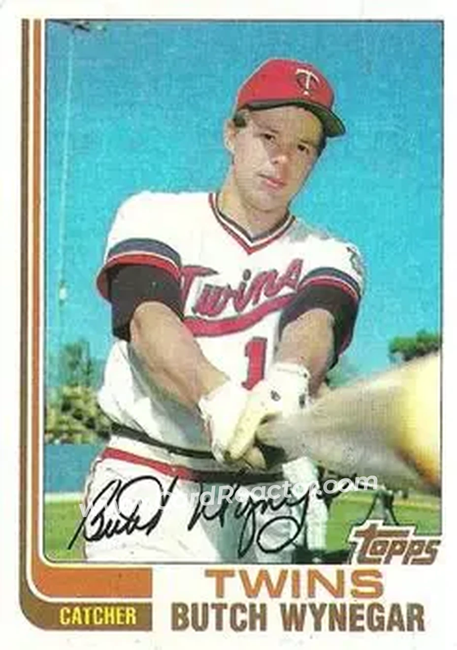 1982 Topps #222 - Butch Wynegar - Minnesota Twins - Front