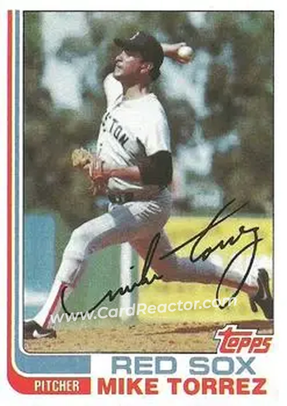 1982 Topps #225 - Mike Torrez - Boston Red Sox - Front