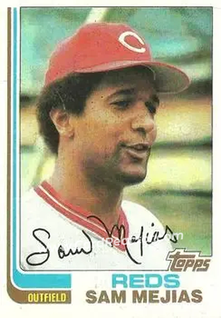 1982 Topps #228 - Sam Mejias - Cincinnati Reds - Front