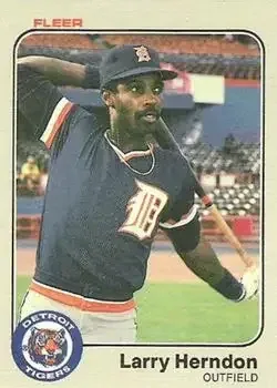 1983 Fleer feature card