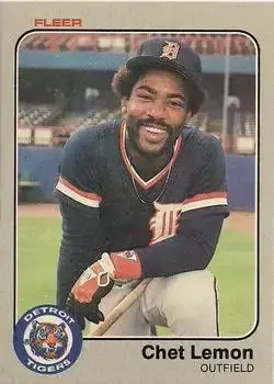 1983 Fleer feature card