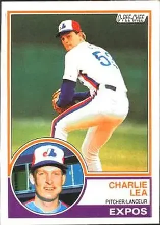 1983 O-Pee-Chee #253 - Charlie Lea - Montreal Expos 1983 O-Pee-Chee #253 - Charlie Lea - Montreal Expos