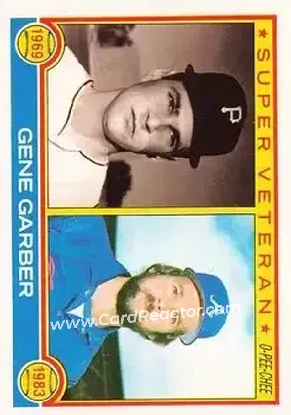 1983 O-Pee-Chee #256 - Gene Garber - Front 1983 O-Pee-Chee #256 - Gene Garber - Front