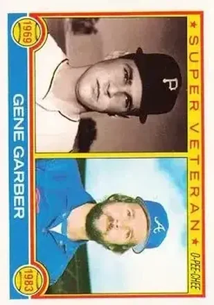 1983 O-Pee-Chee #256 - Gene Garber 1983 O-Pee-Chee #256 - Gene Garber