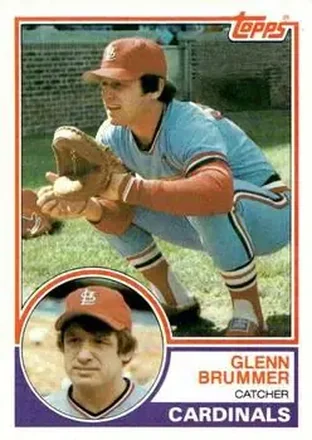 1983 Topps #311 - Glenn Brummer - St. Louis Cardinals 1983 Topps #311 - Glenn Brummer - St. Louis Cardinals