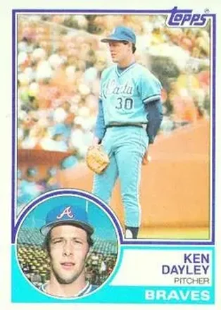 1983 Topps #314 - Ken Dayley - Atlanta Braves 1983 Topps #314 - Ken Dayley - Atlanta Braves