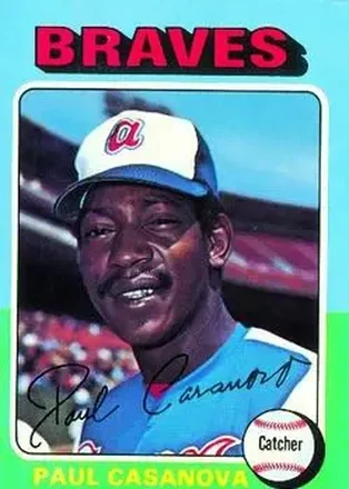 1975 Topps #633 - Paul Casanova - Atlanta Braves