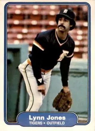 1982 Fleer #270 - Lynn Jones - Detroit Tigers 1982 Fleer #270 - Lynn Jones - Detroit Tigers