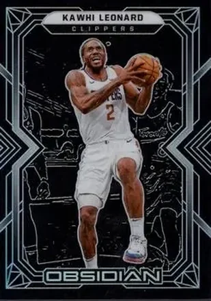 2021-22 Panini Obsidian #2 Kawhi Leonard