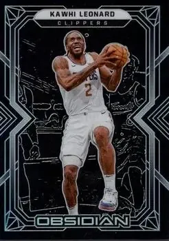 2021-22 Panini Obsidian #2 Kawhi Leonard