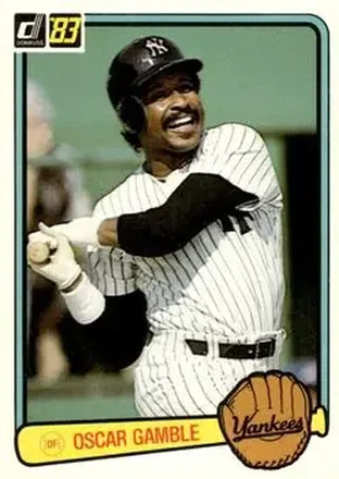 1983 Donruss #461 - Oscar Gamble - New York Yankees