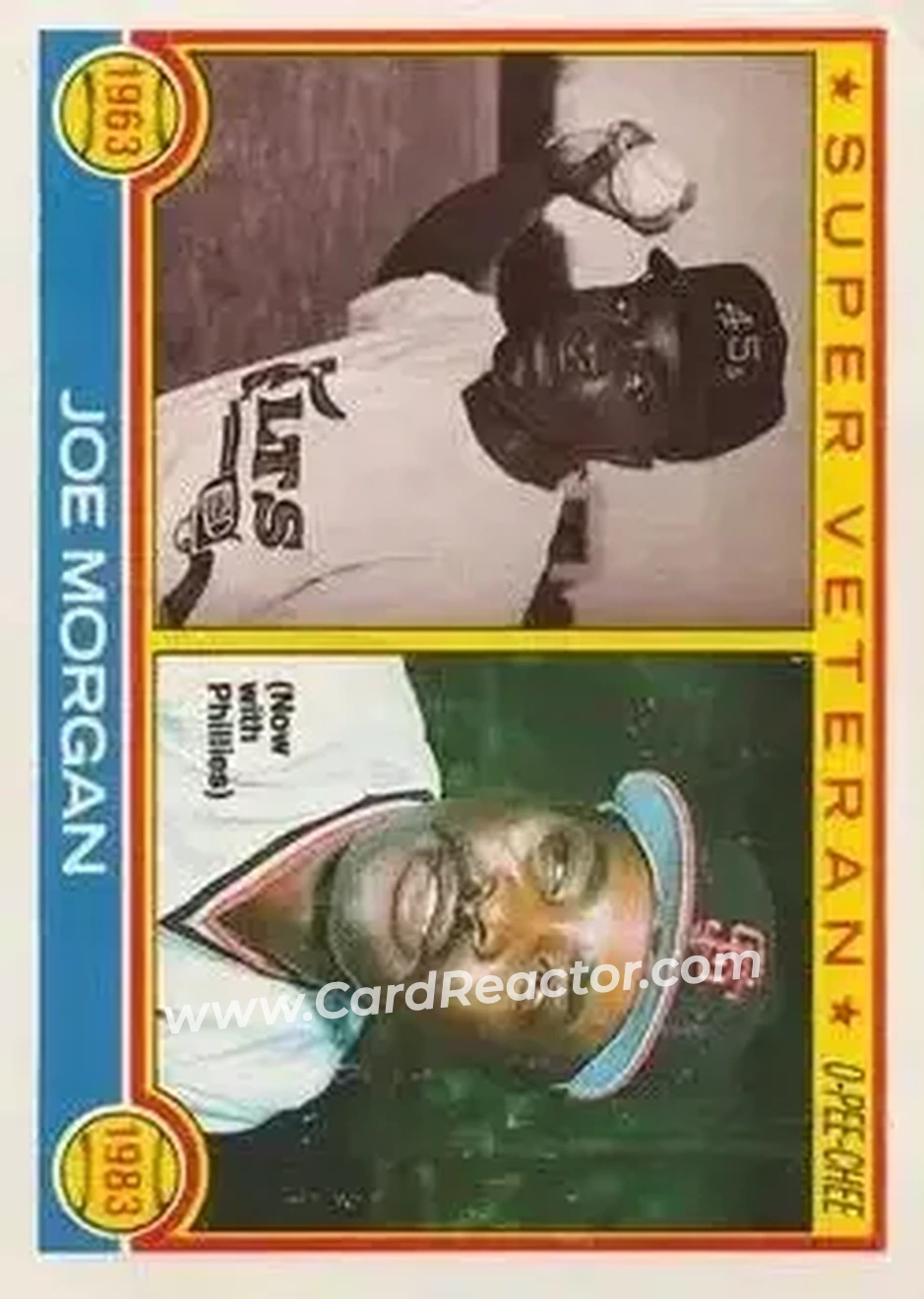 1983 O-Pee-Chee #264 - Joe Morgan - Front 1983 O-Pee-Chee #264 - Joe Morgan - Front