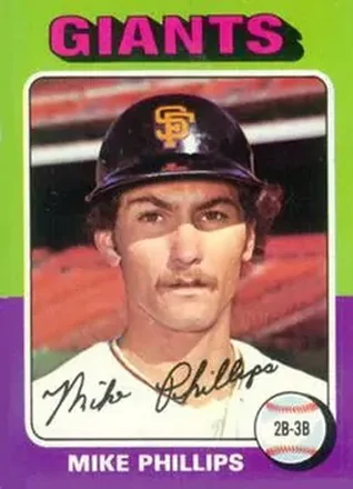 1975 Topps #642 - Mike Phillips - San Francisco Giants