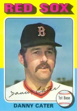 1975 Topps #645 - Danny Cater - Boston Red Sox 1975 Topps #645 - Danny Cater - Boston Red Sox
