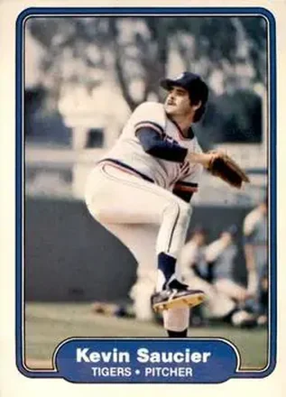 1982 Fleer #275 - Kevin Saucier - Detroit Tigers 1982 Fleer #275 - Kevin Saucier - Detroit Tigers