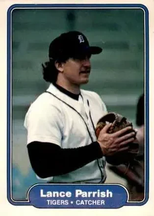 1982 Fleer #276 - Lance Parrish - Detroit Tigers