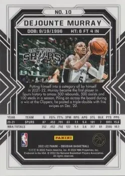 Back of Dejounte Murray