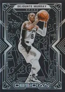 2021-22 Panini Obsidian #10 Dejounte Murray