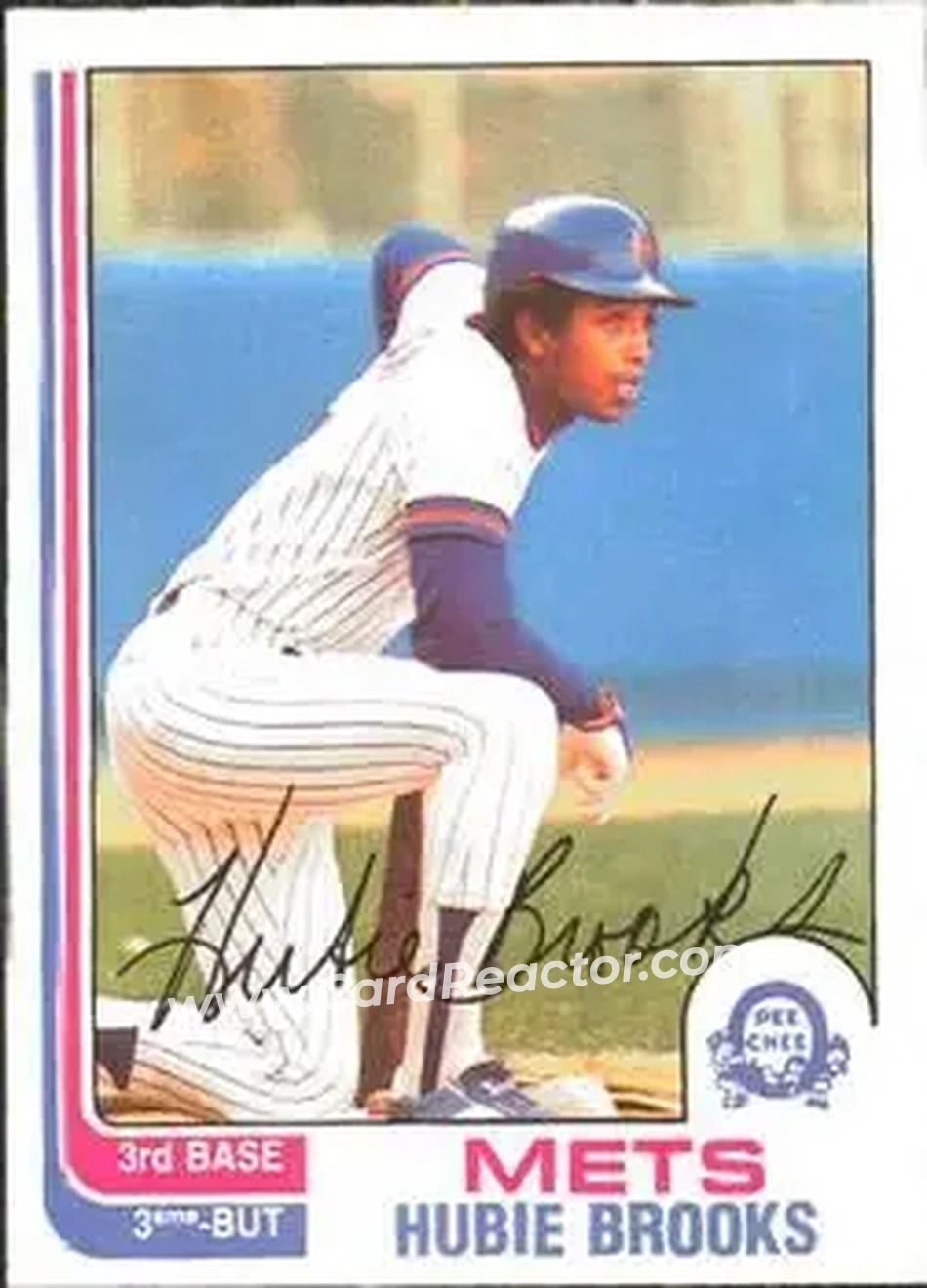 1982 O-Pee-Chee #266 - Hubie Brooks - New York Mets - Front
