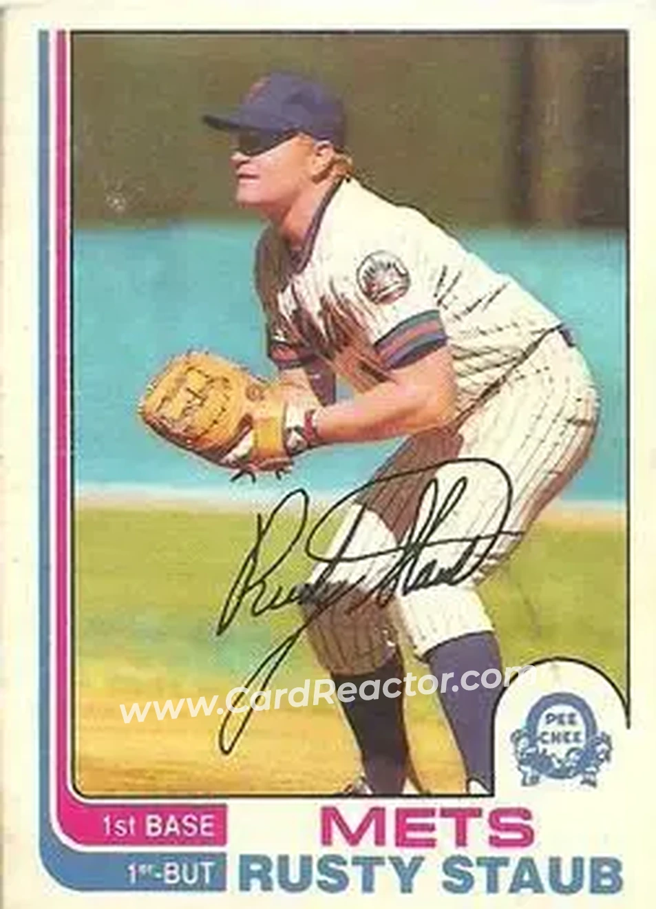 1982 O-Pee-Chee #270 - Rusty Staub - New York Mets - Front