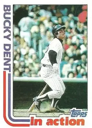 1982 Topps #241 - Bucky Dent - New York Yankees
